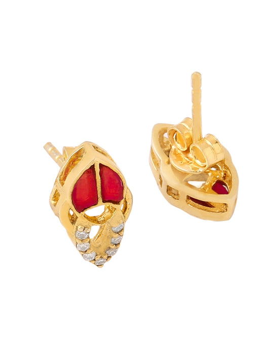 Baroque 925 Sterling Silver Drop Earrings For Women