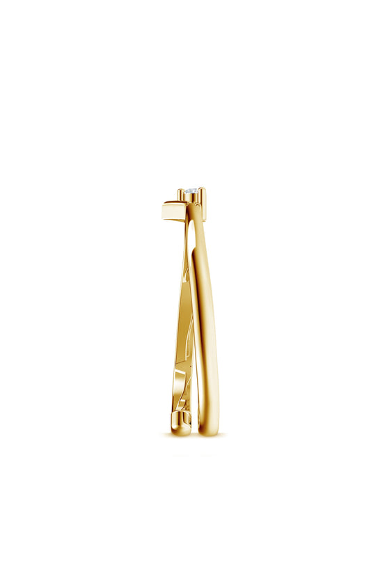 Moissanite Contemporary Mangalayam 925 Sterling Silver Ring For Women