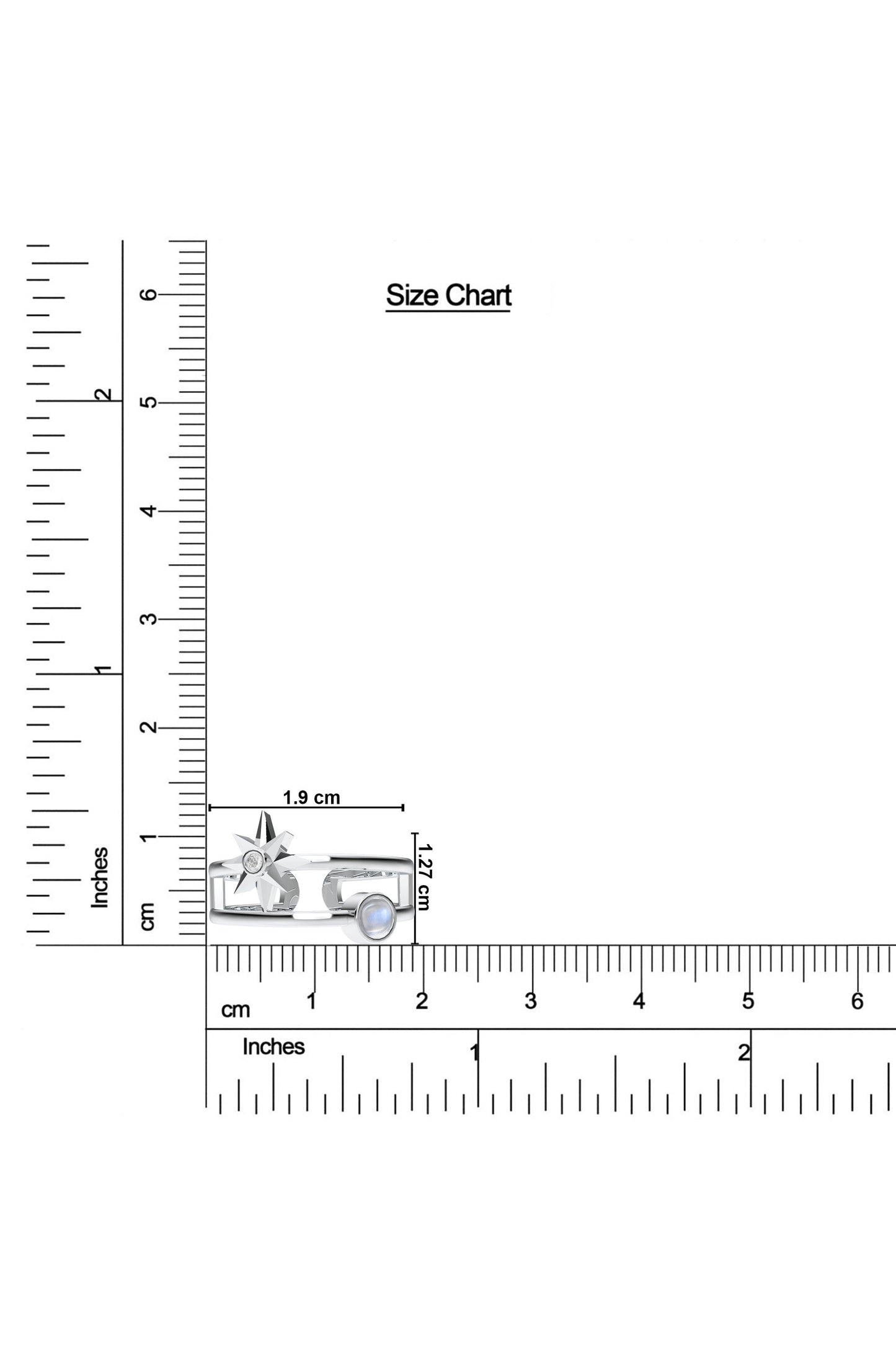 Bare Celestial Open Ring