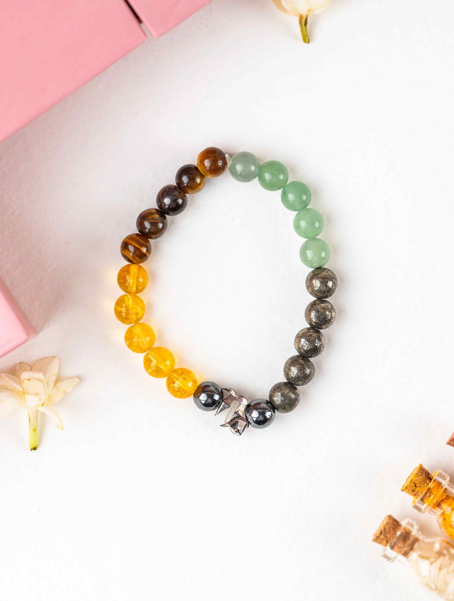 Sterling Silver Capricorn Money Magnet Bracelet For Men