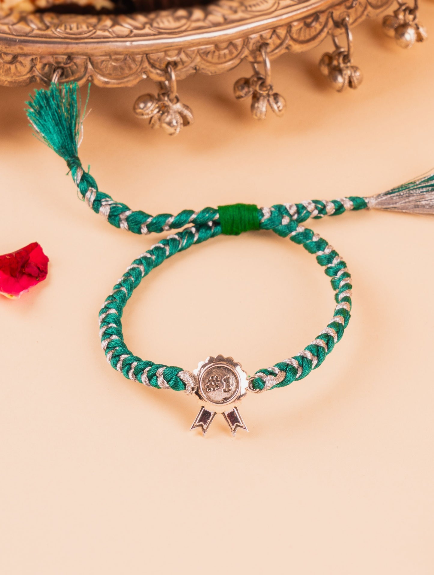 Silver No.1 Brother Rakhi