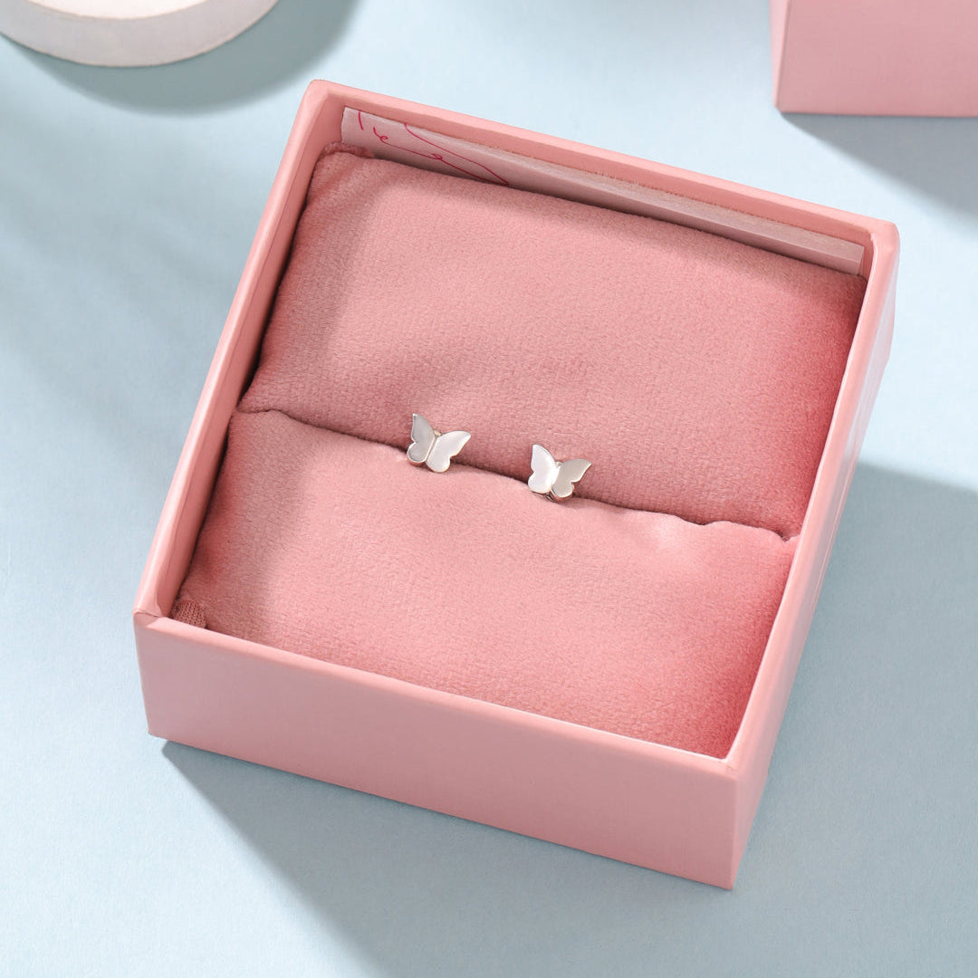 Butterfly Mother Of Pearl Earrings