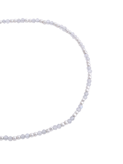 Bead Crafted 925 Sterling Silver Anklet For Women