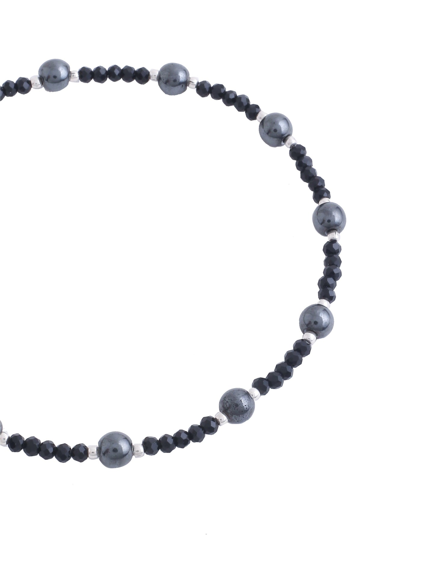 Beaded 925 Sterling Silver Anklet For Women