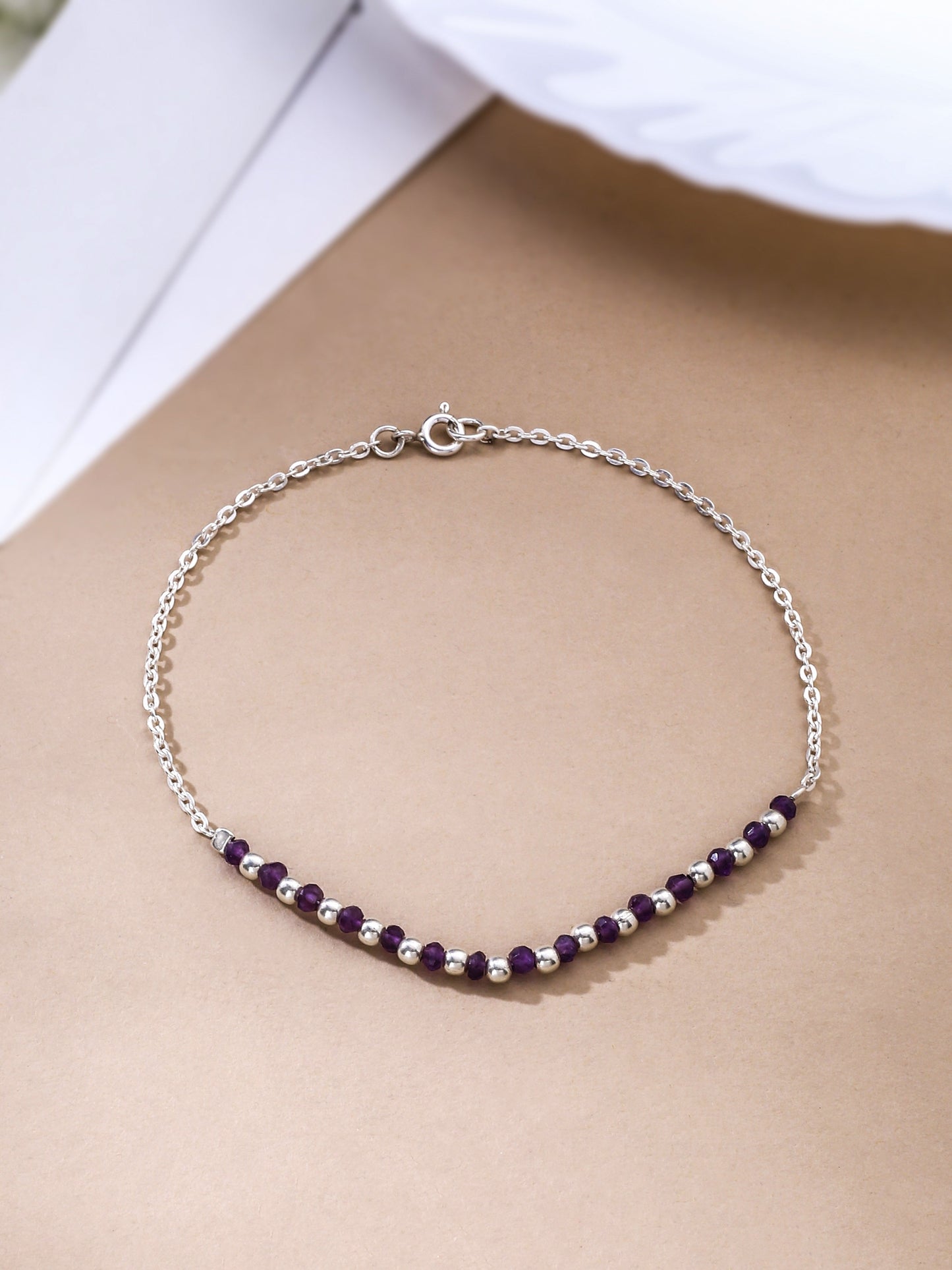 925 Sterling Silver Anklet For Women