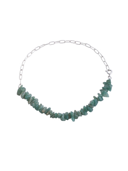 Rough Beauty Chain 925 Sterling Silver Anklet For Women