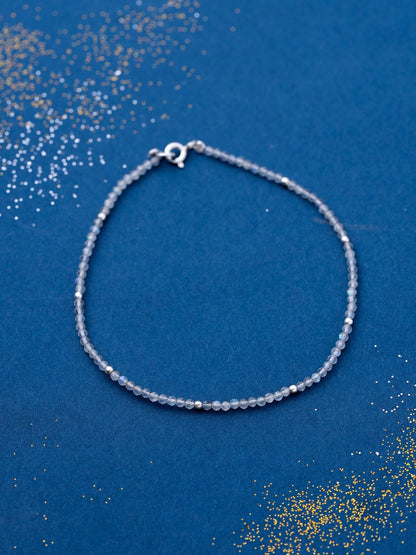 Beads & Strands 925 Sterling Silver Anklet For Women