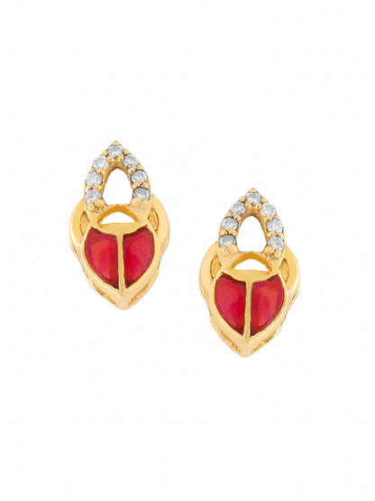 Baroque 925 Sterling Silver Drop Earrings For Women