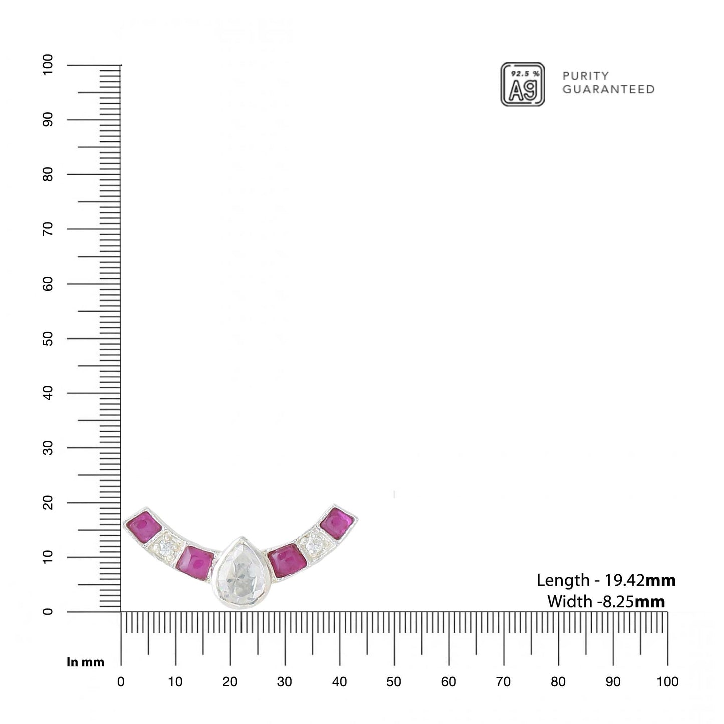 Gleaming Petal 925 Sterling Silver Stud Earrings For Women