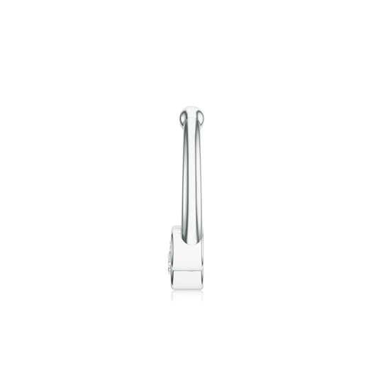 Moissanite Traditional Mangalayam 925 Sterling Silver Nose Pin For Women