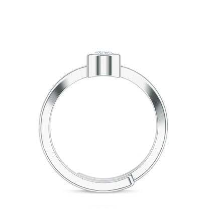 Moissanite Classic Mangalayam in Silver 925 Sterling Silver Toe Ring For Women