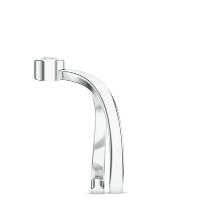 Moissanite Classic Mangalayam in Silver 925 Sterling Silver Toe Ring For Women