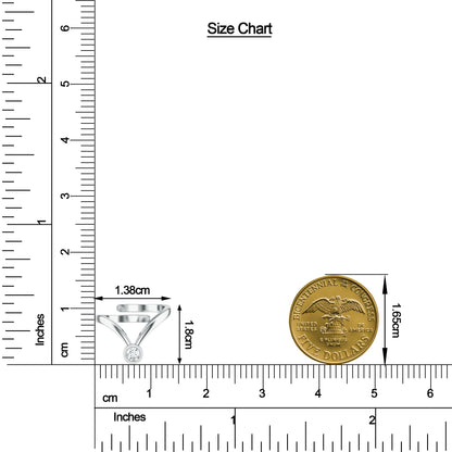 Moissanite Classic Mangalayam in Silver 925 Sterling Silver Toe Ring For Women