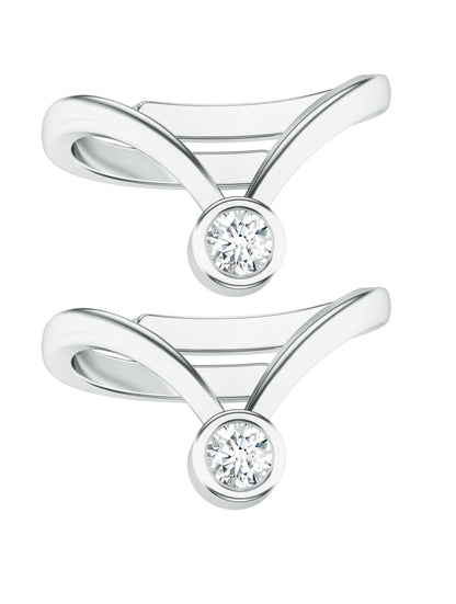 Moissanite Classic Mangalayam in Silver 925 Sterling Silver Toe Ring For Women