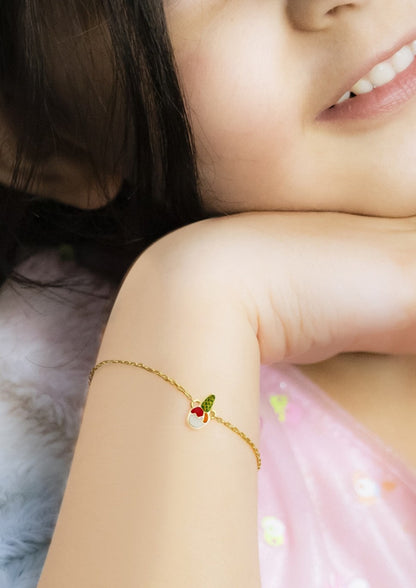 Ice Cream 925 Sterling Silver Bracelet For Kids