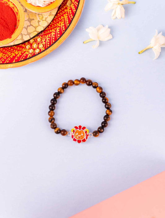Colourful Lion Kid Bracelet Rakhi