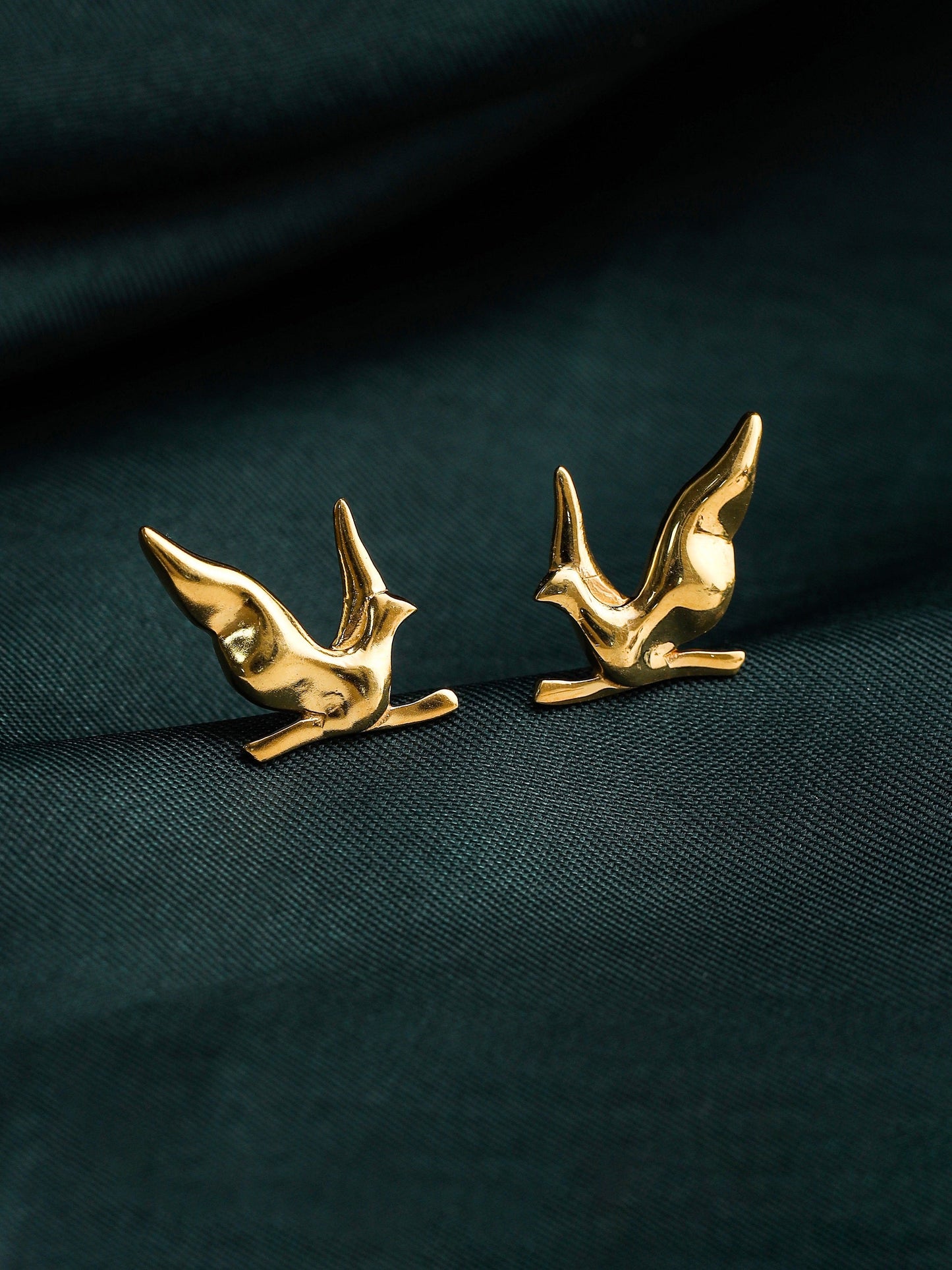 Golden Dove 925 Sterling Silver Studs For Women