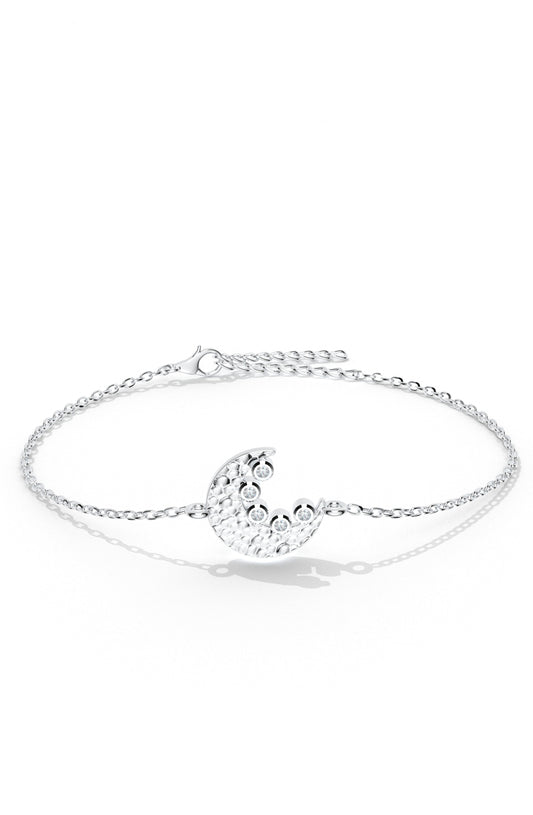 Moon Crater Beaded Bracelet