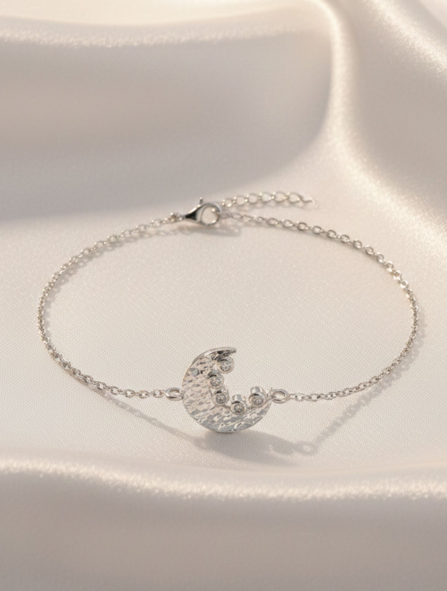 Moon Crater Beaded Bracelet