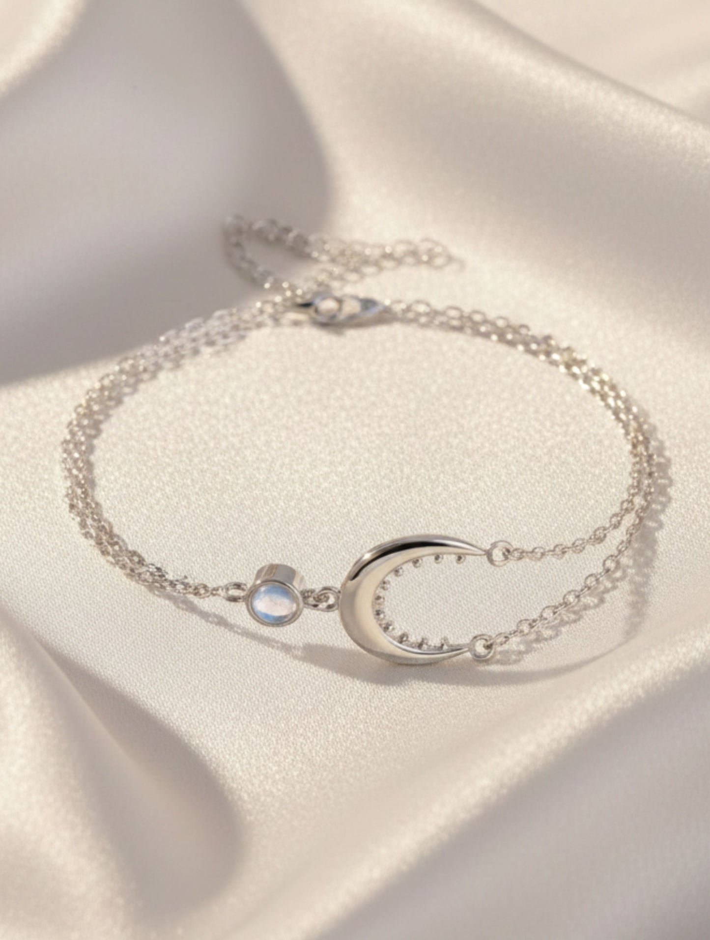 9 shades of Moon Bracelet