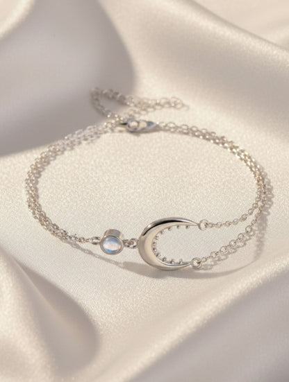 9 shades of Moon Bracelet