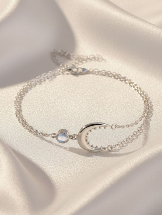 9 shades of Moon Bracelet