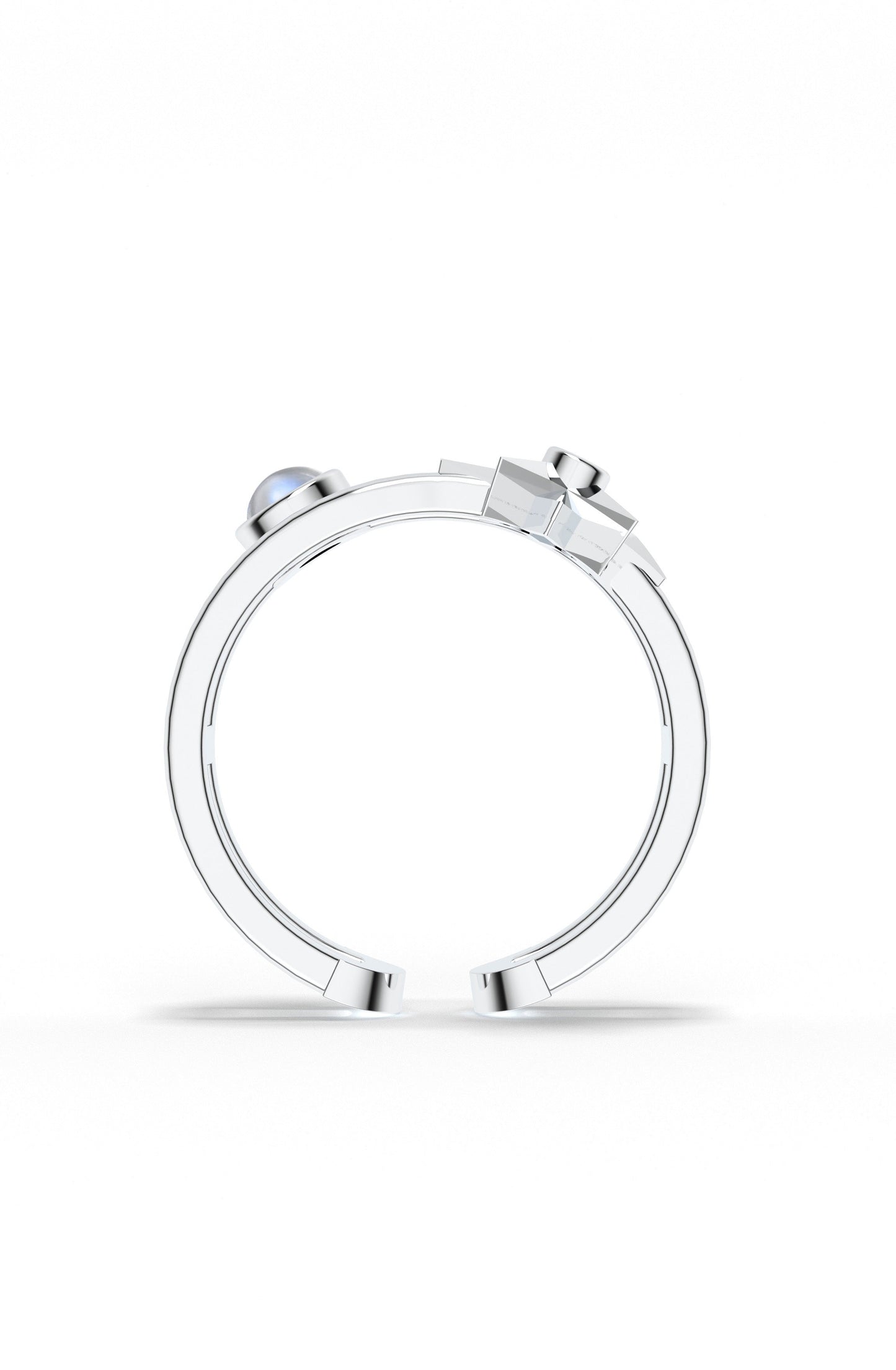 Bare Celestial Open Ring