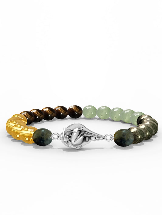 Shankha Money Magnet Bracelet For Men