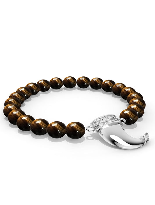 Sterling Silver Feroscious Tiger Bracelet Bracelet For Men