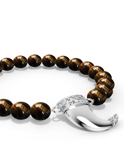 Sterling Silver Feroscious Tiger Bracelet Bracelet For Men