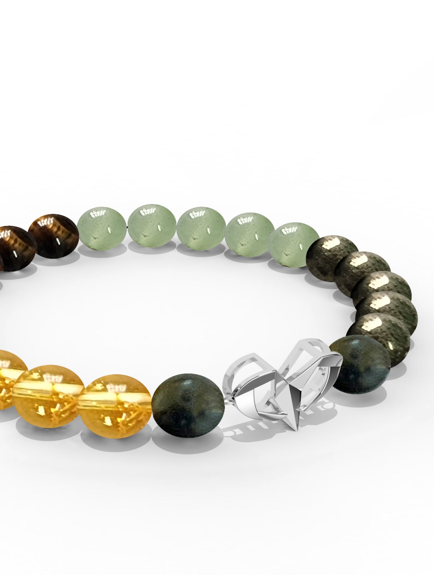 Sterling Silver Aries Money Magnet Bracelet For Men