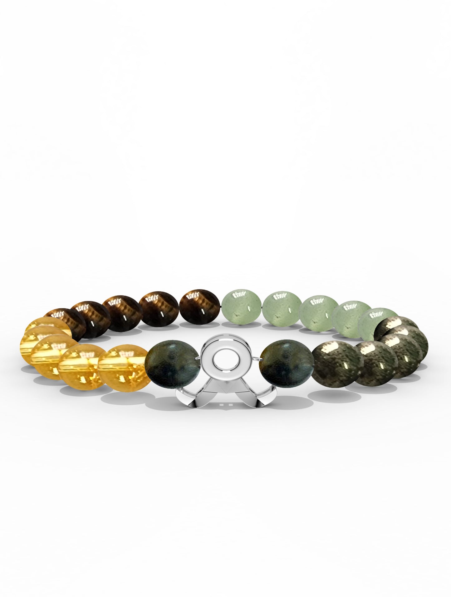 Sterling Silver Taurus Money Magnet Bracelet For Men