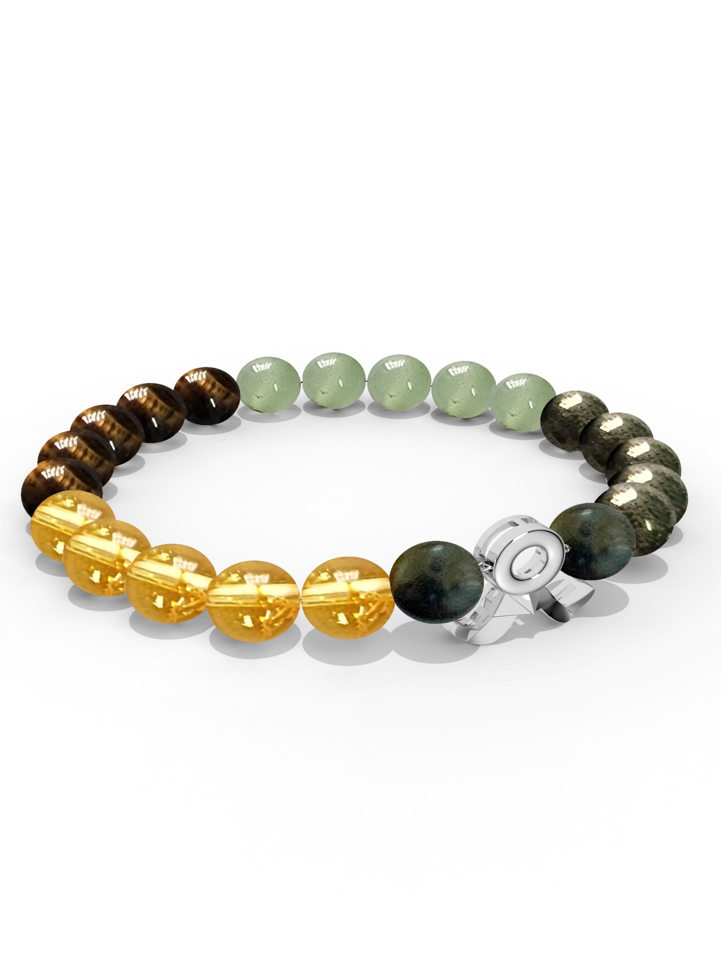 Sterling Silver Taurus Money Magnet Bracelet For Men