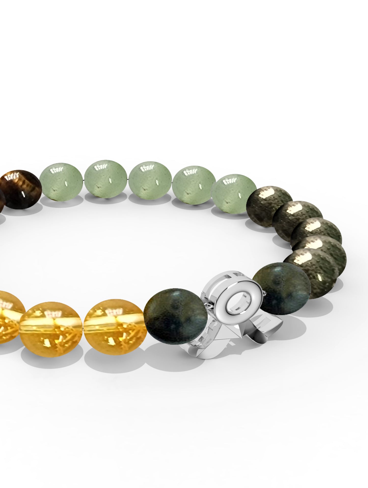 Sterling Silver Taurus Money Magnet Bracelet For Men