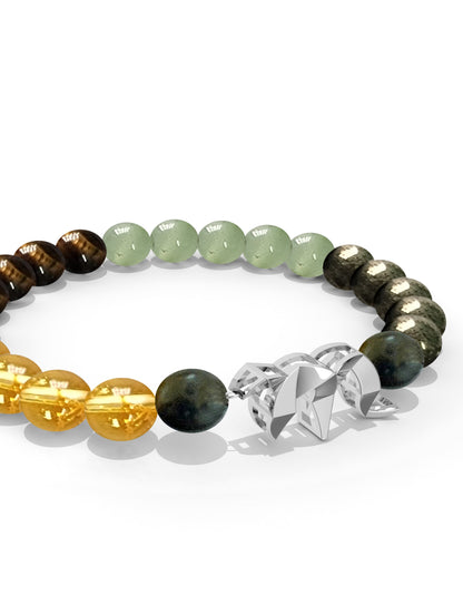 Sterling Silver Scorpio Money Magnet Bracelet For Men