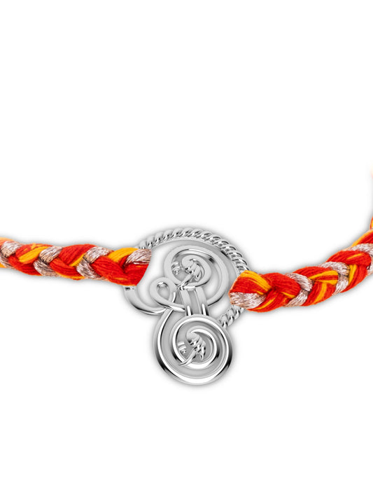 Silver Sri Ganesh Shankh Rakhi