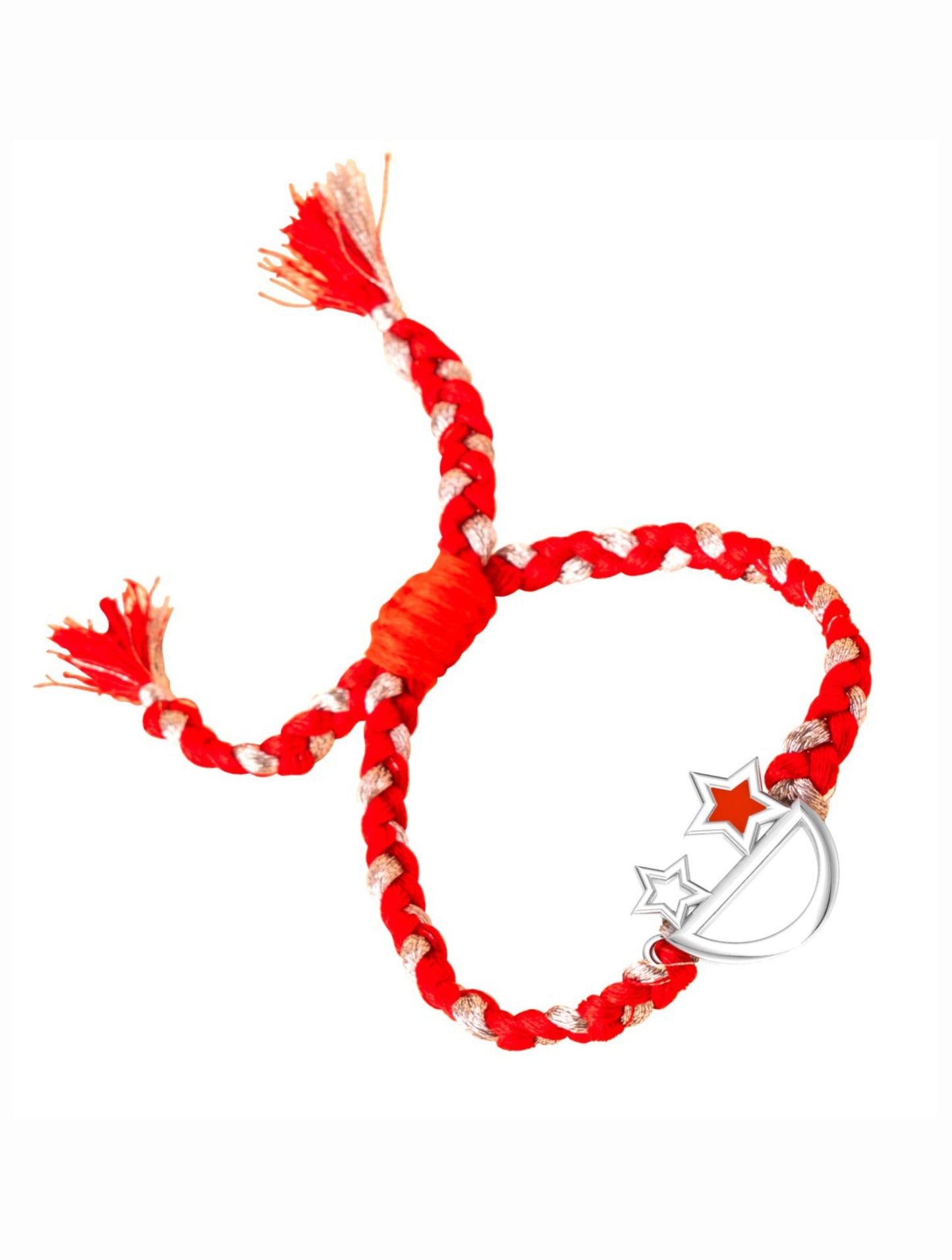 Silver Starry Eyes Rakhi