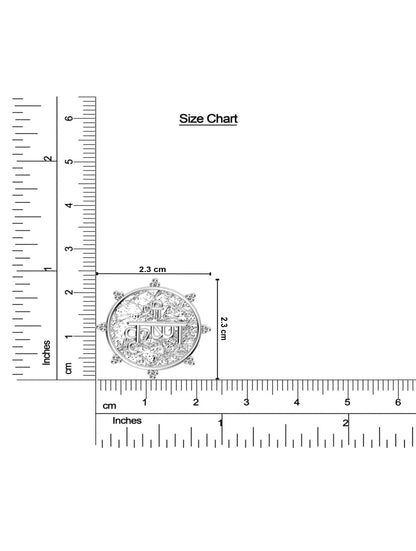 Silver Sri Krishna Rakhi