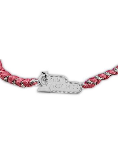 Silver Best Brother Rakhi