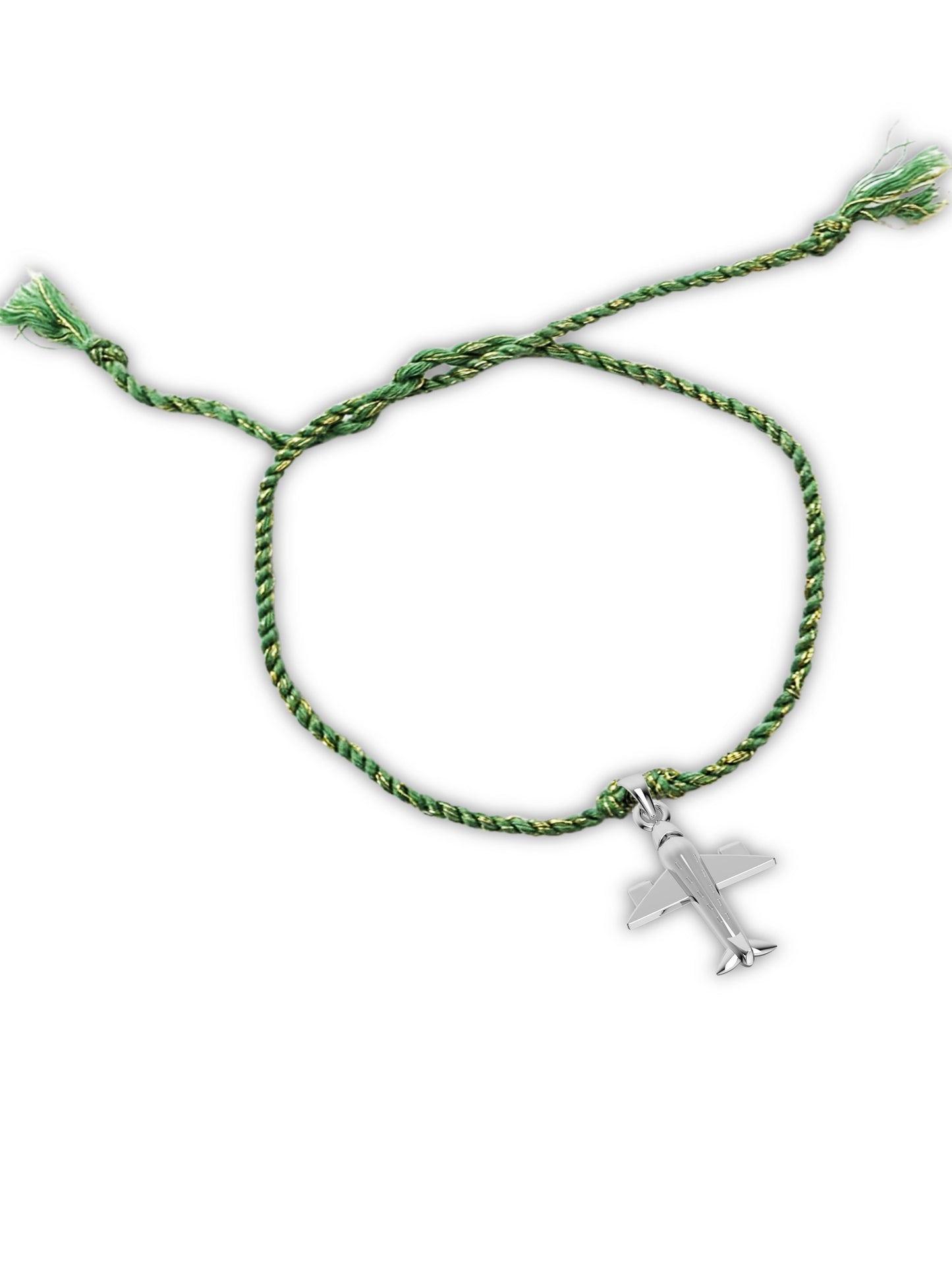 Silver Aeroplane Rakhi