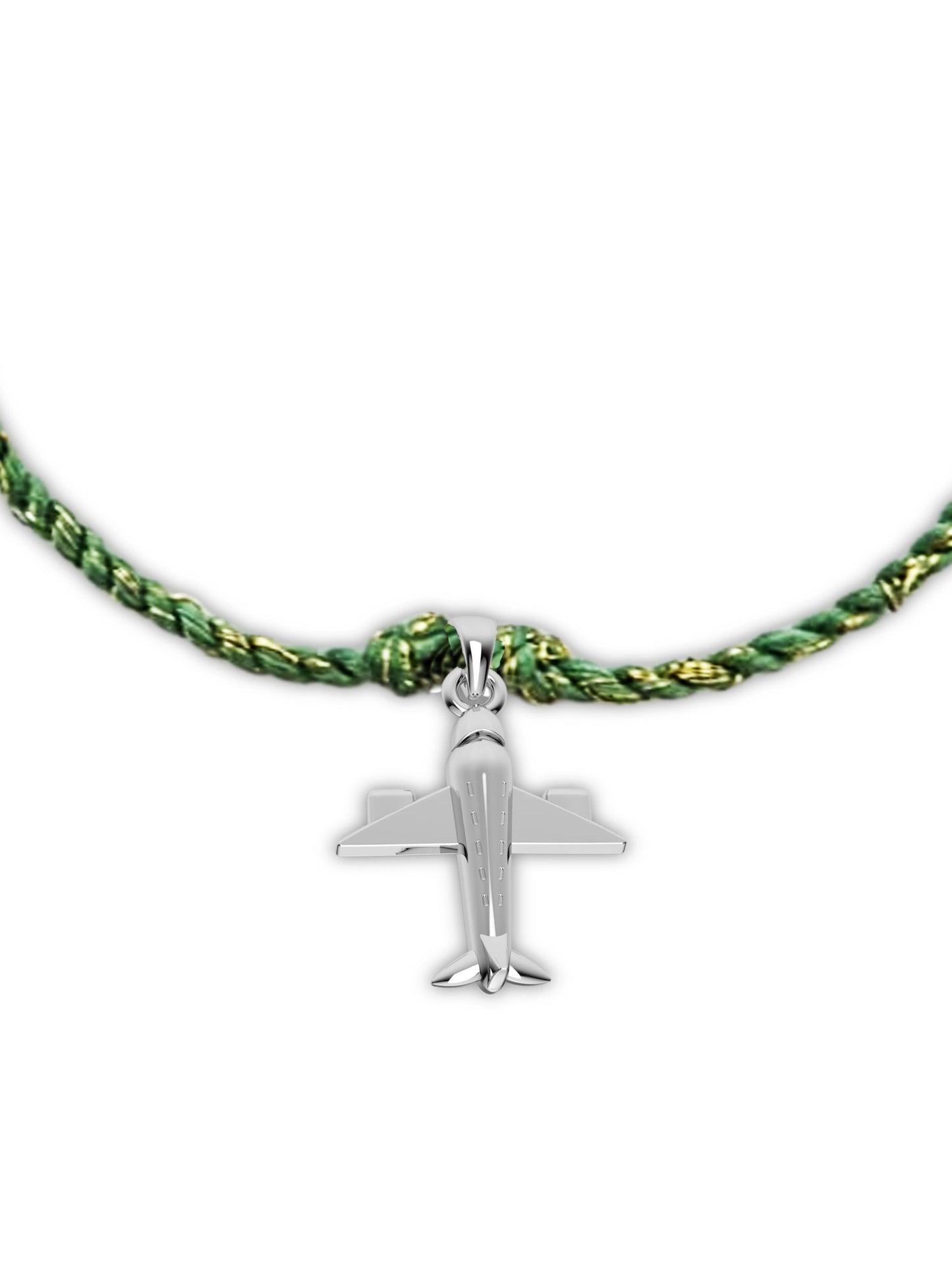 Silver Aeroplane Rakhi