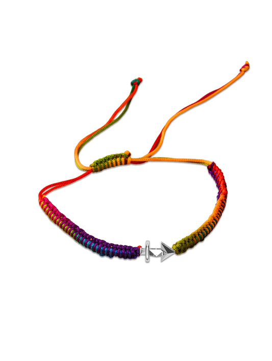 Silver Sagittarius Bracelet For Men