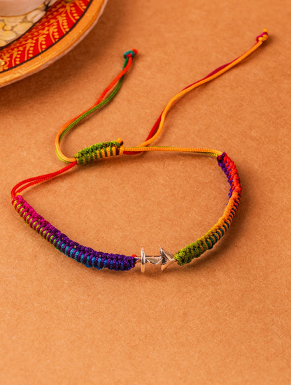 Silver Sagittarius Bracelet For Men