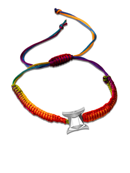 Silver Gemini Bracelet For Men