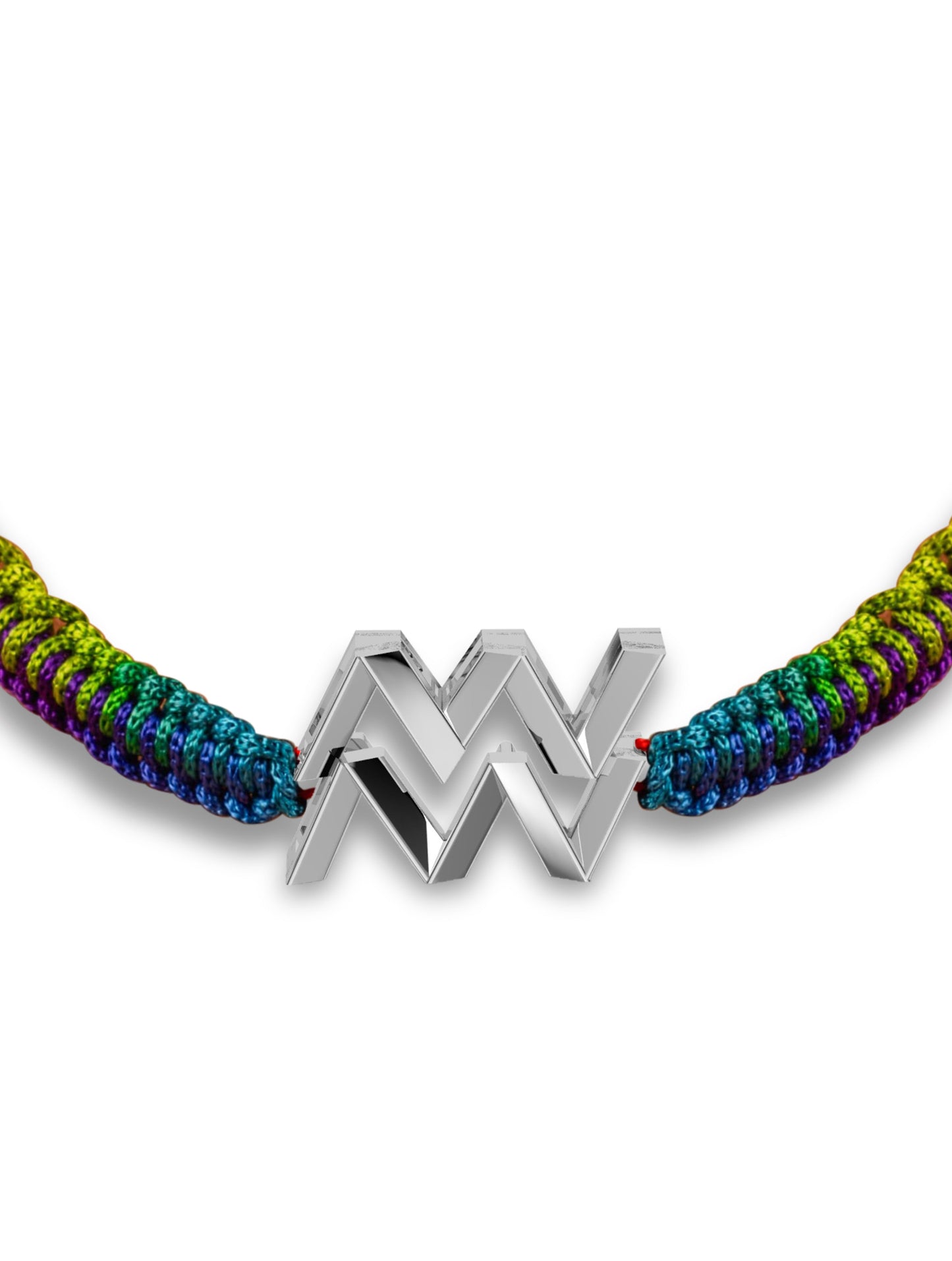 Silver Aquarius Bracelet For Men