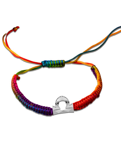 Silver Libra Bracelet For Men