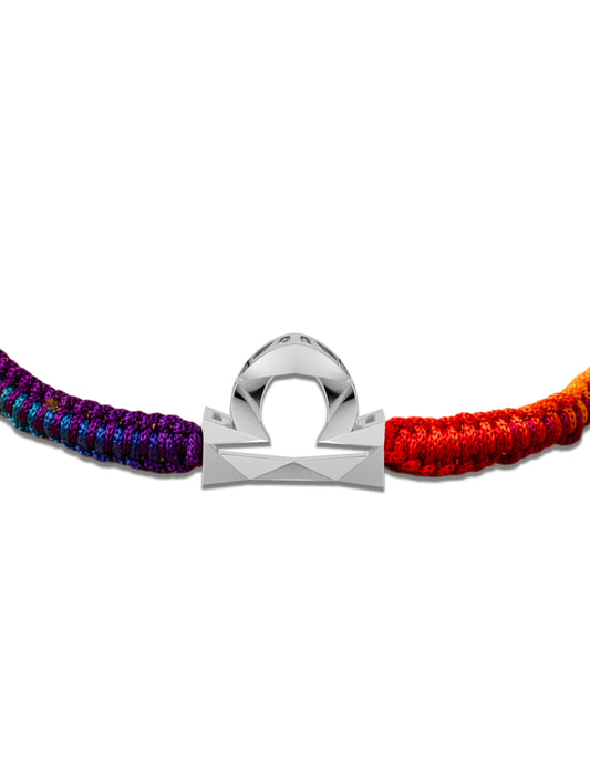 Silver Libra Bracelet For Men