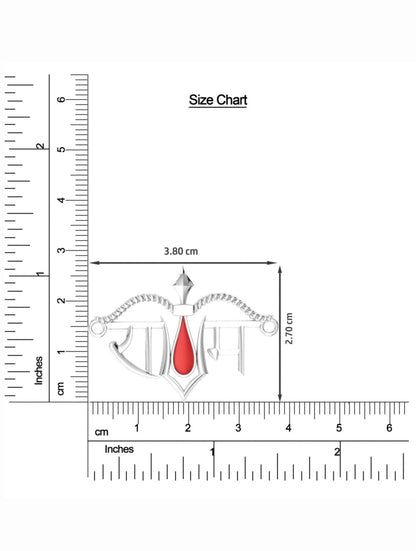 Silver Ram Tilak Rakhi