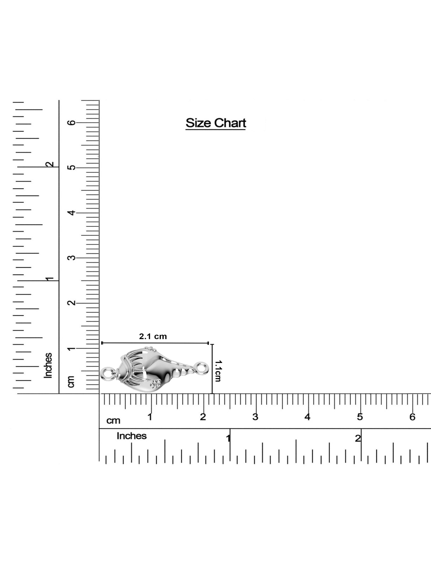 Silver Pious Shankh Rakhi