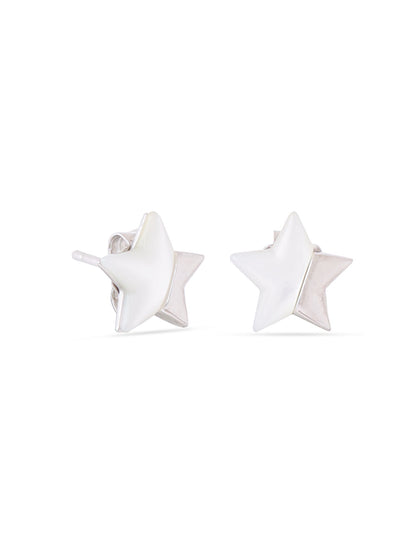 Syra 24k Gold Star-Shaped Mother of Pearl Stud Earrings For Women